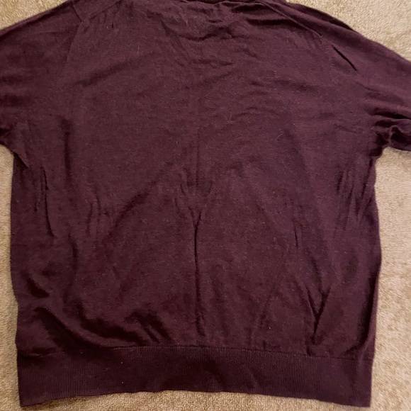 Croft & Barrow Men's Sweater XL Brown  Pullover Long Sleeve Knit Lightweight - Picture 3 of 5